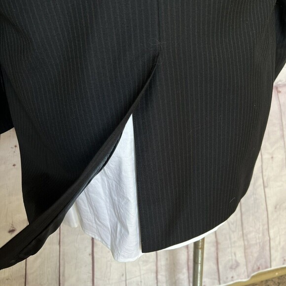 Hart Schaffner Marx Wool Sport Coat Blue Suit Blazer Jacket Size 42S - Picture 5 of 11